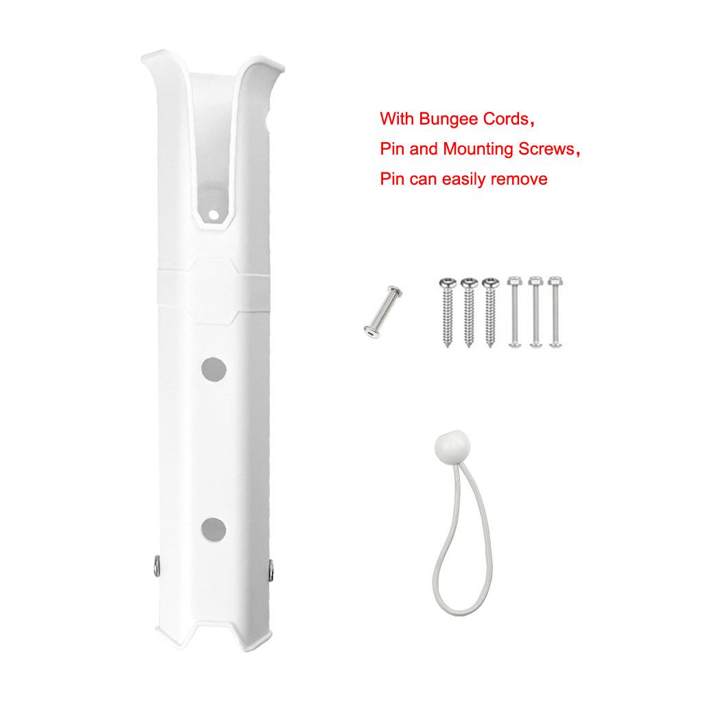 Single Barrel Plastic Fishing Rod Holder for Kayak or Boat