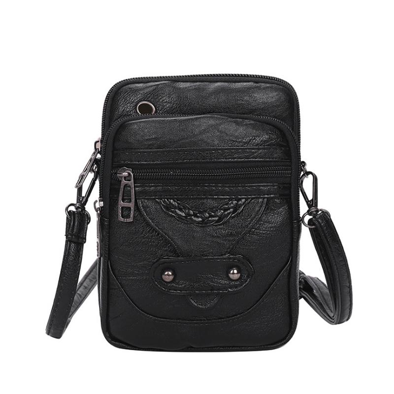 

Винтажная маленькая сумка через плечо для женщин, кошелек из искусственной кожи и сумочка, дизайнерская сумка через плечо, женская сумка для телефона