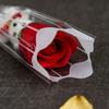 Einzelnes Süßes Bären-Abschluss-Bouquet Seidenblumen DIY Künstliche Rosenblumen Bären-Bouquet Dekoration Valentinstagsgeschenk