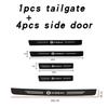 Car Threshold Strip Anti Scratch Welcome pedal Protector Car Accessories For Nissan murano Navara Qashqai x-trail Patrol NV200