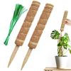 30/40/50/60cm Coconut Palm Stick Maintain Moisture Creeper Trelli Frame Plant Support for Garden Climbing Plants Vine Plants