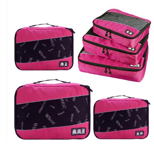 

3 шт./комплект сжимаемая дорожная сумка для хранения портативная большая вместительная сумка для хранения чемодан багаж упаковка кубики черный/синий/серый розы красного