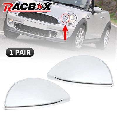 Nakładka na dyszę spryskiwacza reflektora samochodowego Do BMW MINI Cooper R50 R52 R53 R54 R55 R56 R57 R58 R59 2008-2014 61672752559 61672752560