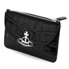 Vivienne Westwood Half Moon Card 51110053 L0039 N401 Holder, Black, [Used]