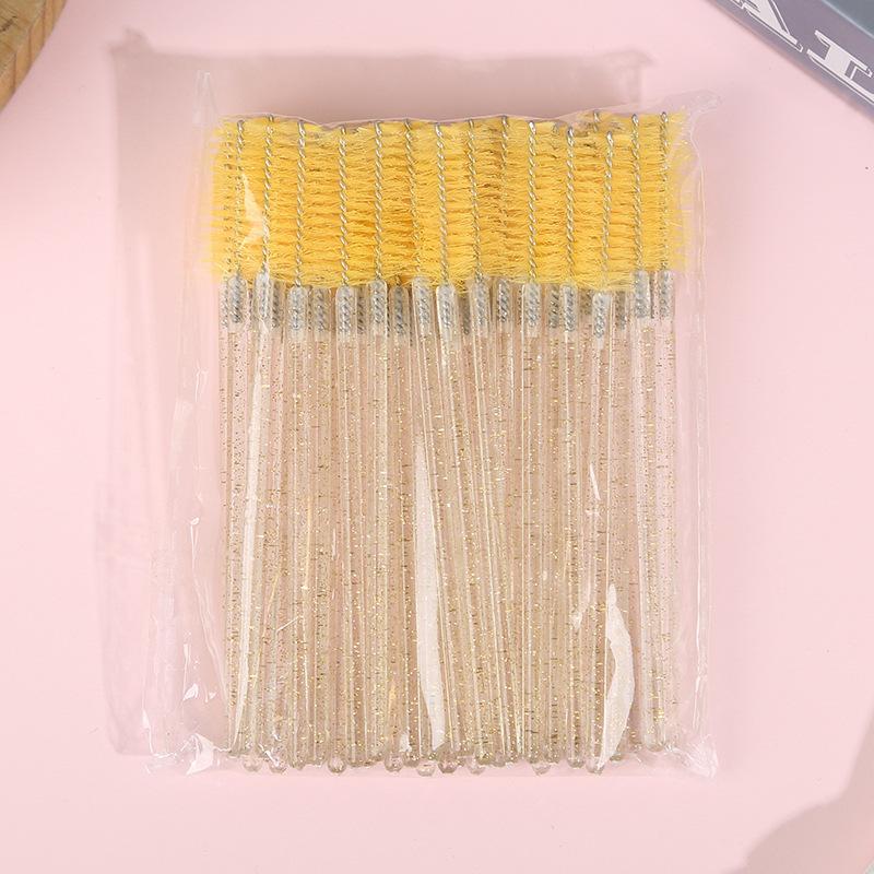 50 ks jednorázových štětců na líčení řas Profesionální hůlky na řasenky Aplikátor Spoolers Eye Lashes Kosmetický štětec na líčení
