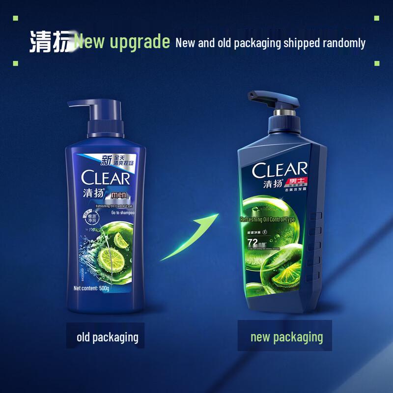 Clear Men Oil Control Shampoo & Shower Gel Set