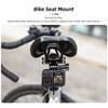 Action Camera Seats Bracket High Strength Aluminum Easy Installation for Action Camera On Bicycles
