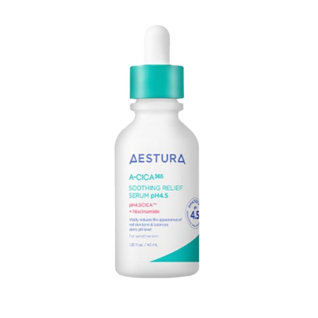 AESTURA A-Cica 365 Blemish Calming Serum pH 4.5 40ml Soothing Repair Acne Mark Treatment