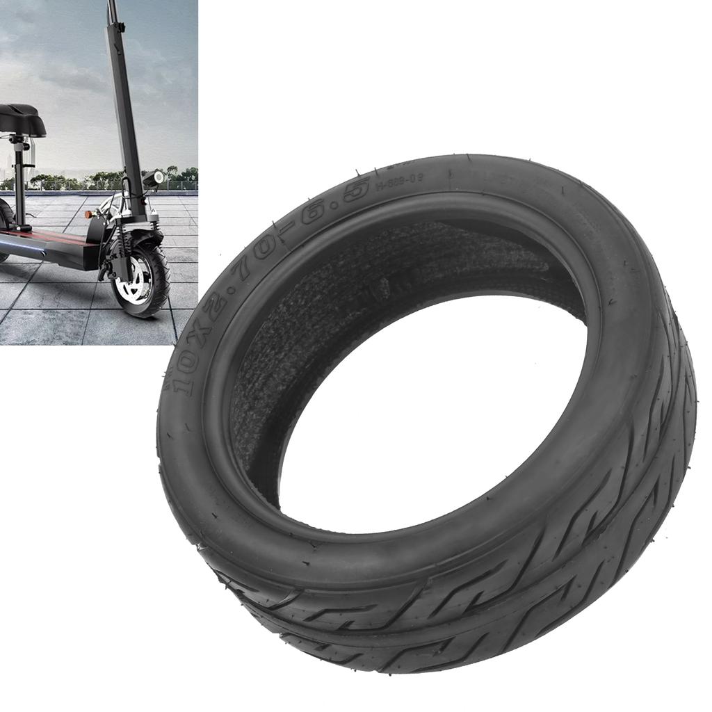10x2.70‑6.5 Electric Scooter Tyre Cover Tire for Balance Scooter 10 Inch Vacuum Rubber Wheel