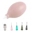 Ceramic Decorating Precision Tip Applicator Slurry Glaze Rubber Squeeze Bottle with Fine Needle Ceramic Painting Pottery Tools