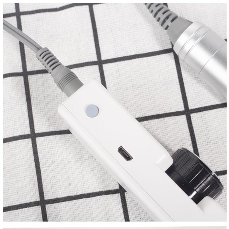 Bærbar elektrisk manikyrbormaskin 42W slank USB-forsyning Oppladbar Nail Drill Pro 30000RPM manikyrmaskin med neglefilbits