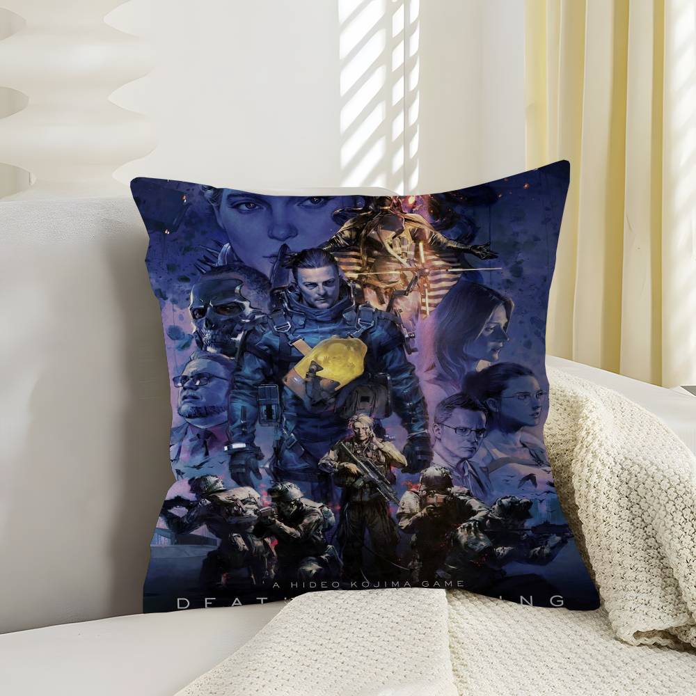 Game TV Death Stranding Personalized picture text home decorative pillows Household Gifts 45x45cm