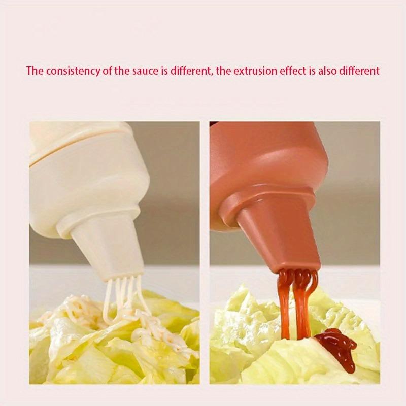 1pc Squeeze Sauce Bottle - Suitable for Salad Dressings, Ketchup, Honey, Etc.