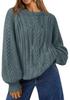 New Arrival 2025 - Women's Solid Color Casual Commuting Sweater Tops - European & American Style