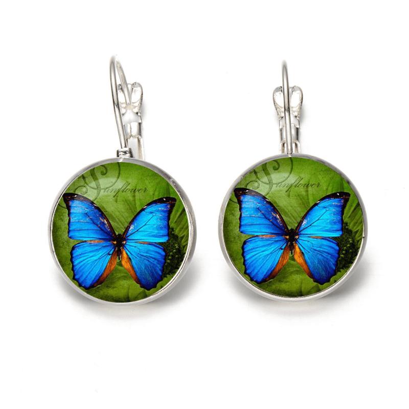 Fashion Earring Y2K Vintage Marigold Time Gem Flower Ear Buckle