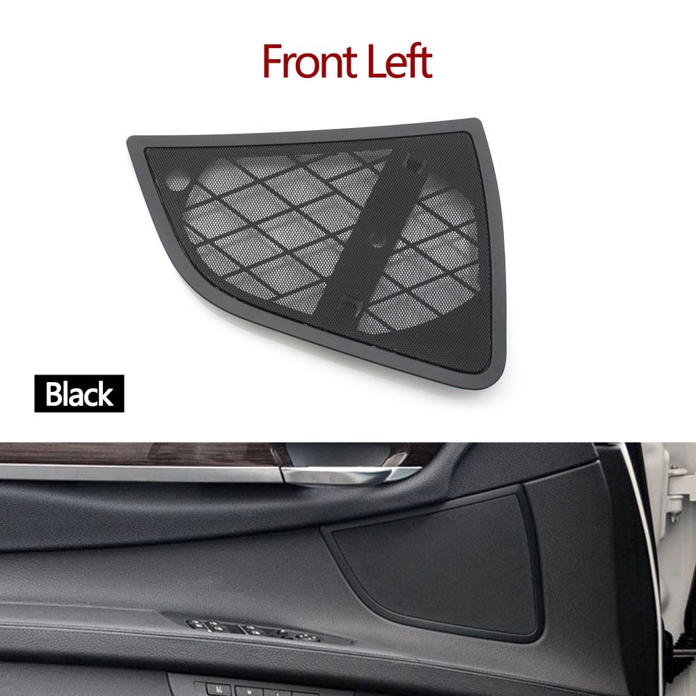 Car Front Rear Left Right Door Horn Loudspeaker Sound Audio Speaker Cover For BMW 7 Series F01 F02 F04 2009-2014 730i 740i 750i