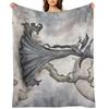 Raven Whisperer Throw Blanket sofa bed Heavy Nap Beach Blankets