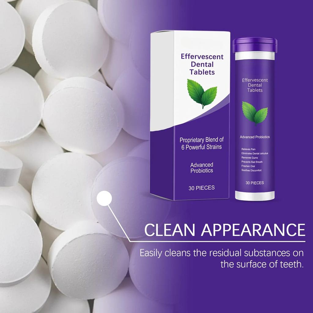 Myntsmak Tandkrämstabletter Blekande Tandvård Förbättra Dålig Andedräkt Ta Bort Rökfläckar Fräsch Mun Munhygien Fast Tandkräm