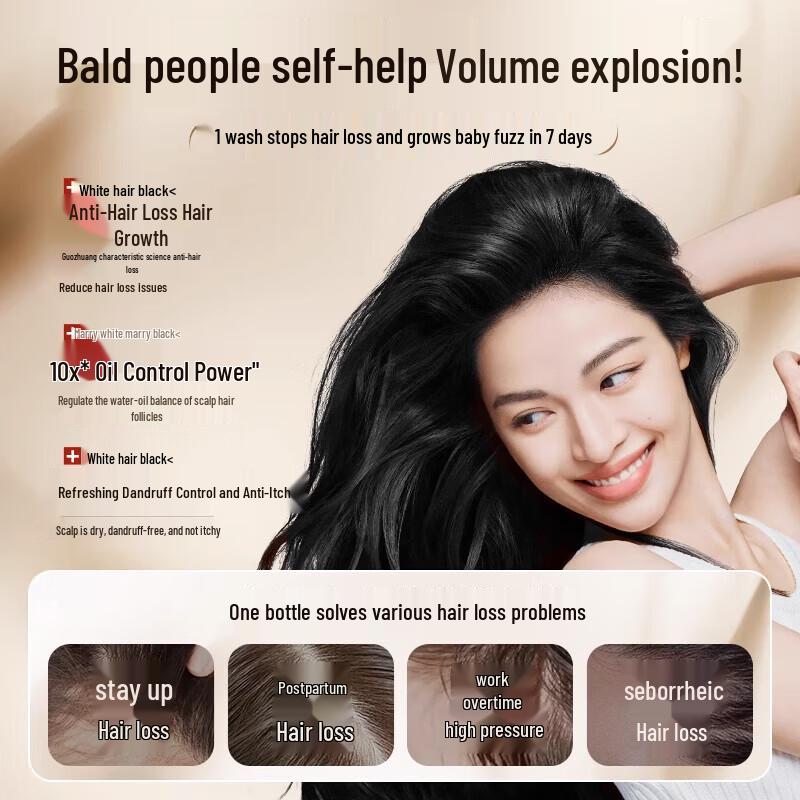 Korean Herbal Anti-Hair Loss & Strengthening Shampoo