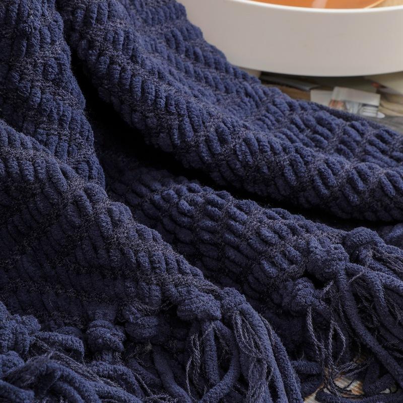 Пледы для дивана — фото 19