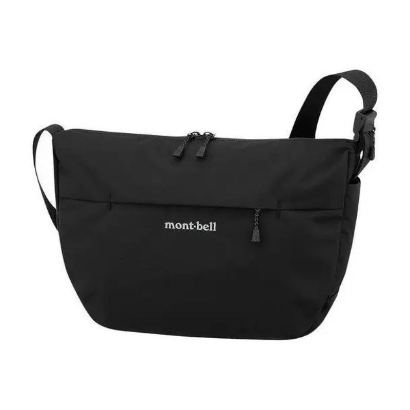 

Montbell messenger bag L trendy brand small bag outdoor sports small satchel men s and women s shoulder bag casual versatile and lightweight 3L чёрный