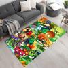 Plants Vs. Zombies Floor Rug Office Rug Design for Study room Game Room Bedrooms Playrooms Antislip Carpet Anime Office Decor Spiritual Gift