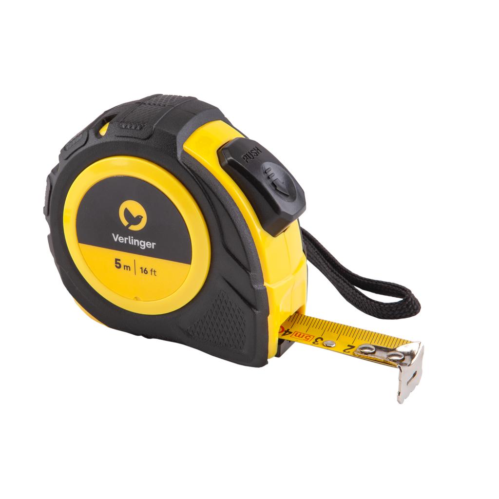 Verlinger 5 Standard Tape Measure with Automatic Lock