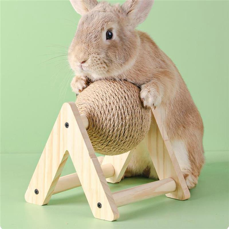 M-Modern-Pet Cat Cat Scratching Scratcher Bunny Chewing Snack Sisal Grinding Claw Board Bunny Scratch Eas