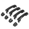 4PCSSet Exterior Door Handles with Caps 69217?60150?C0 Replacement for 4Runner 2010?2014