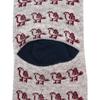 Stylish and cute jacquard socks featuring Matilda Kusuguru crew perfect for nursery school Heather women's print. socks, teachers. 23-6718 (#1/MGY
