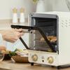 Mini Oven, 15 Litres Electric Oven and Grill with 60-230 degrees C Adjustable Temperature, 60 Minute Timer, Include Baking Tray