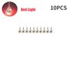 10-200pcs Mini Fishing Lure Light LED Deep Drop Underwater Eye Shape Squid Fish Bait Luminous Lure for Attracting Fish