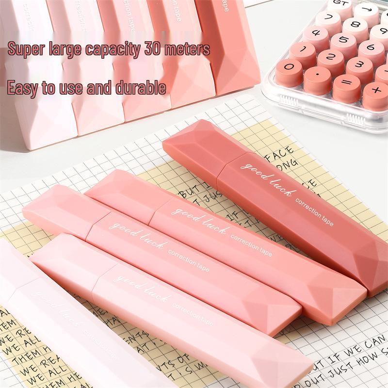 Gradient Invisible Color Correction Tape - Smooth, Portable, High-Quality Stationery for Primary School Students