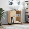 VidaXL Armoire à disques chêne sonoma 84,5x38x89 cm bois d'ingénierie 831783