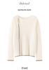 Korean Style Slimming Cashmere Women's Knit Sweater - Autumn/Winter Collection