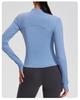 Lulu Women's Quick-Dry Yoga Jacket: Long Sleeve Cardigan for Running, Cycling, and Fitness - Perfect for Autumn and Winter