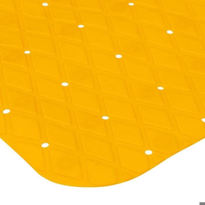 5five - Tapis Anti-dérapant "colorama" 69x39cm Jaune