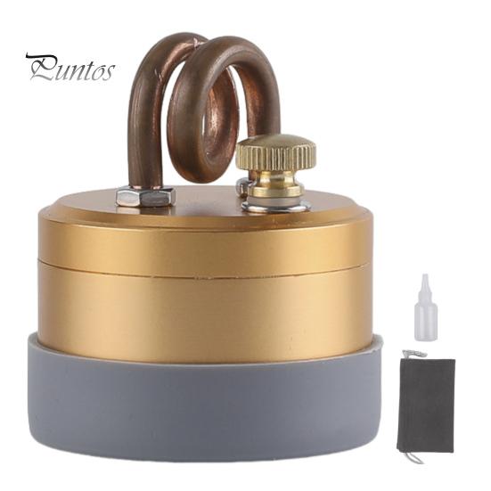 

1 комплект Портативний пальник для кемпінгу Ємність 50 мл Надміцний піший туризм Відпочинок на природі Пікнік Кулінарна плита Вітрозахисна металева піч на рідкому паливі Golden