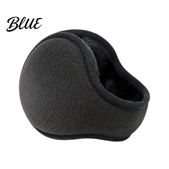 Fashionable Unisex Ear Protectors Foldable Winter Muffs for Men Women Fleece Warm Warmers Portable Lightweight Accessories Outdoor Cold Weather