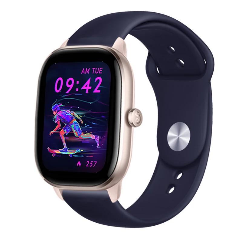 

20 мм 22 мм ремешок для часов Amazfit gts 4/3/2/gtr4 mini/Gtr/2e/Pro 47 мм спортивный силиконовый браслет браслет Amazfit Bip/U/3/Pro ремешок 22mm watch strap