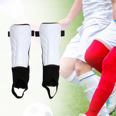 1 Pair Soccer Shin Guards Football Training Gear Shockproof Calf Sleeve Shinguard Equipment