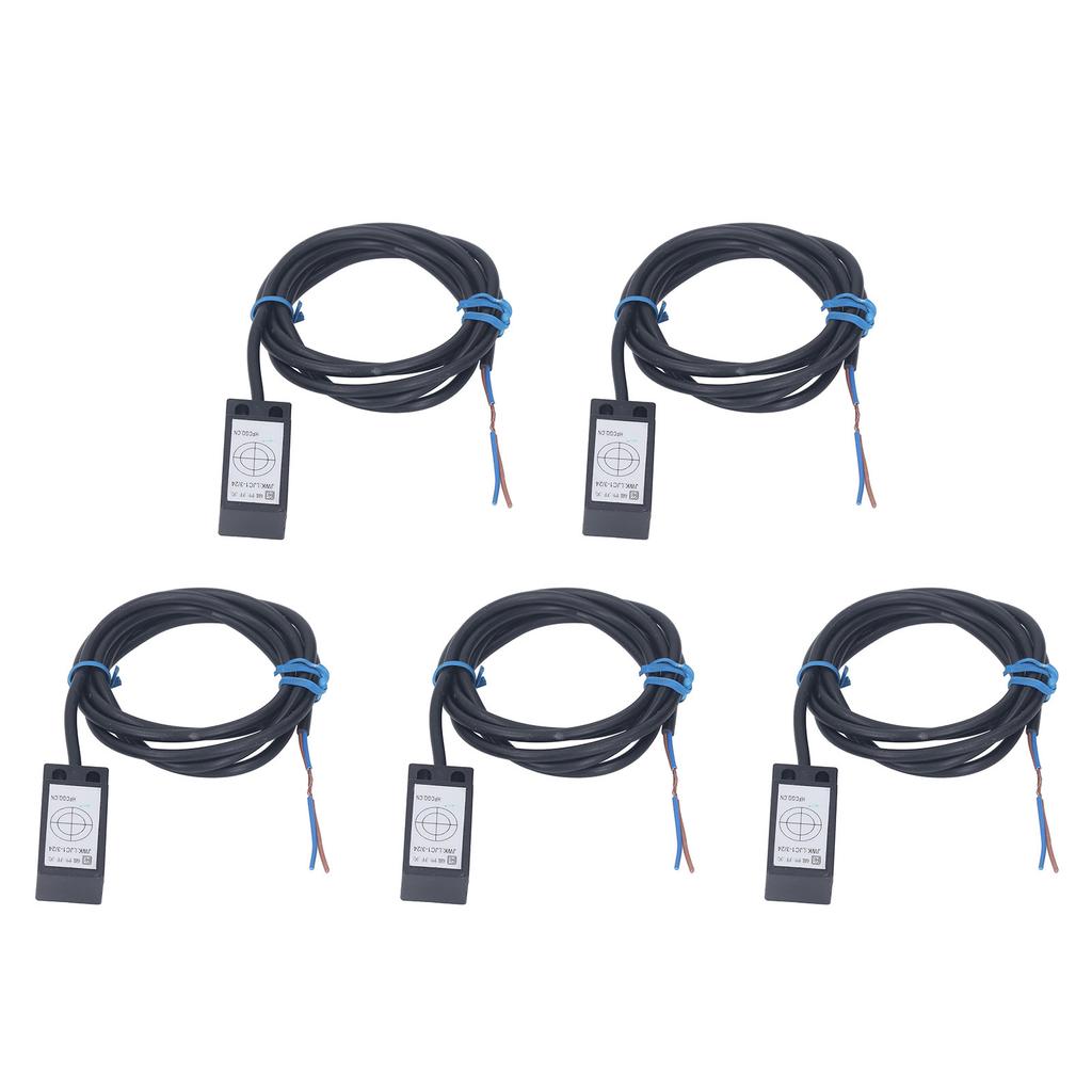 5Pcs Magnetic Switch Sensor 2 Wire Normally Open ABS Proximity Sensor DC AC 5‑200V