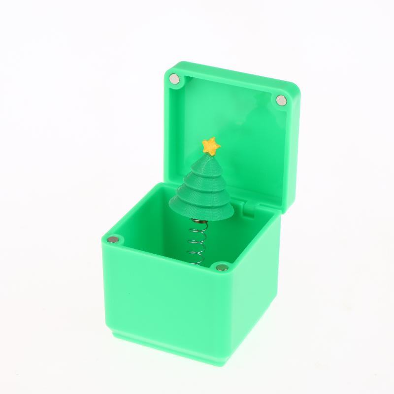 Christmas Surprise Box Prank Middle Finger Gift Box Prank Toys Creative Desk Pop Up Surprise Present Case Xmas Gifts