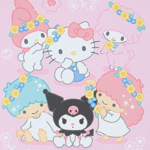 Sanrio (SANRIO) Sanrio Free Book Sanrio Characters 17.8 X 0.3 X 25.2cm Kids Learning Stationery Character 484792 SANRIO