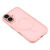 For iPhone 16 Back Cover Compatible with MagSafe WANLONFENG QB1 Series PC TPU Shockproof Phone Case