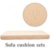 1-4 Seats Sofa Seat Cushion Cover Couch Stretchy Slipcovers Protector