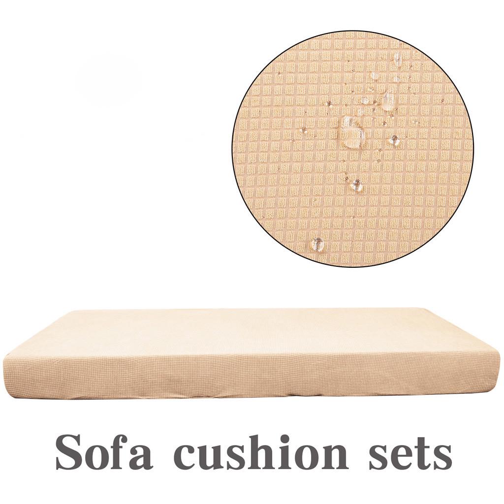 1-4 Seats Sofa Seat Cushion Cover Couch Stretchy Slipcovers Protector