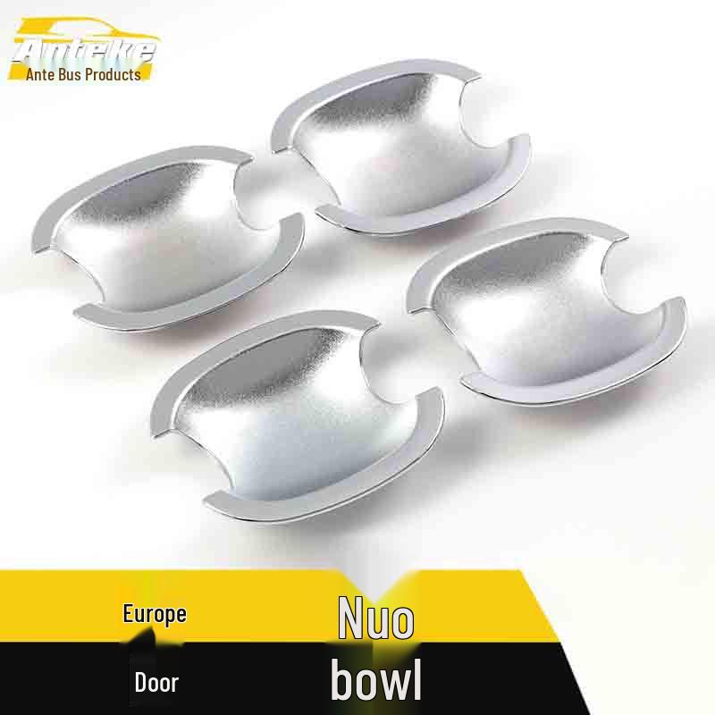 Electroplated Door Bowl Sequin Anti-Scratch Trim Decorative Sticker for Ouno Cars