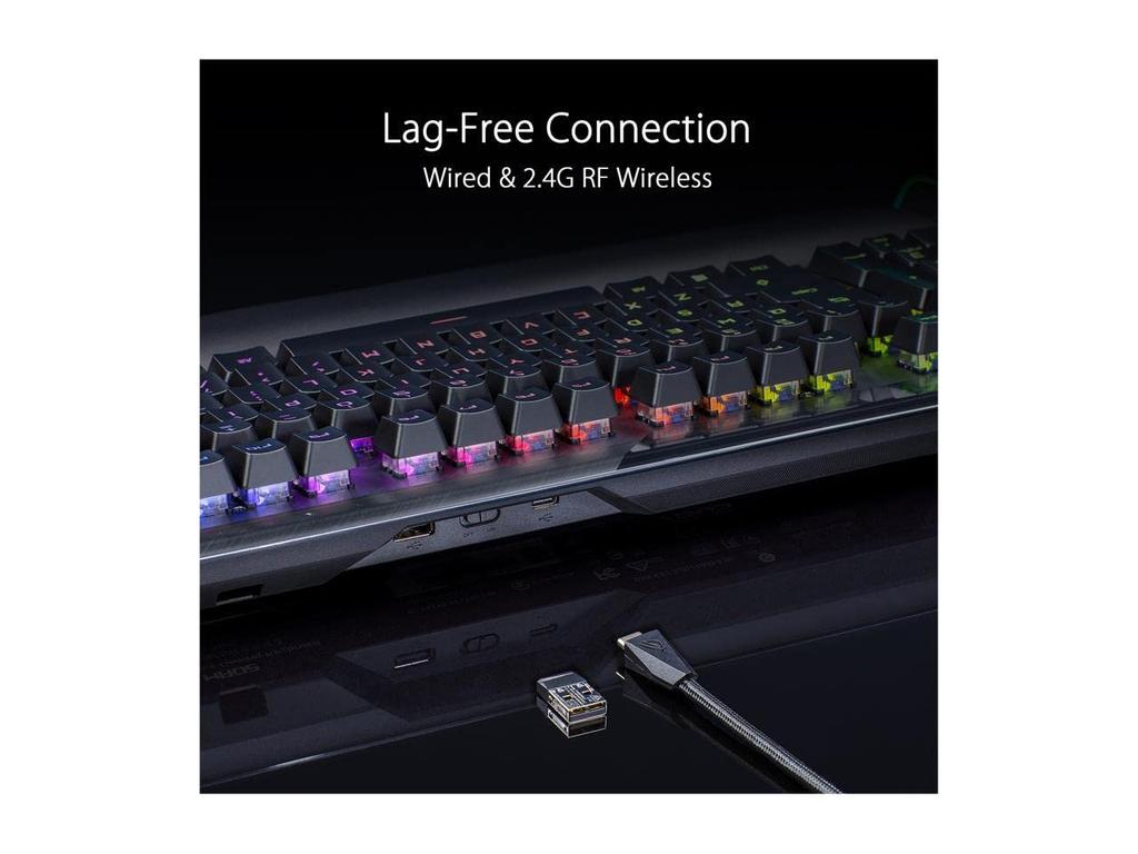 [ASUSTek] ROG Claymore II Mechanical US – Klávesnice