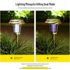 Stainless Steel Waterproof Solar Mosquito Killer & Repellent Lamp for Outdoor Use